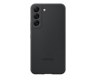 SAMSUNG Etui Silicone Cover do Samsung S22 Black - 718273 - zdjęcie 1